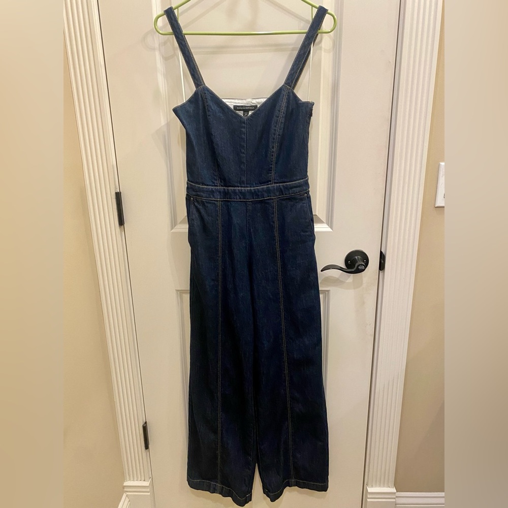Banana Republic Jean Jumpsuit